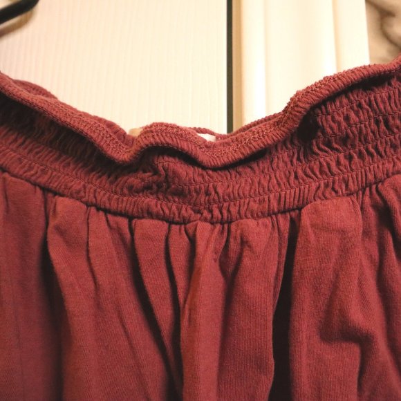 ❤ Bozzolo Pink Crop Top Ruffle Blouse - Picture 4 of 6